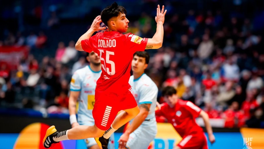 Selección chilena de balonmano cayó ante España en su debut en el Mundial Adulto