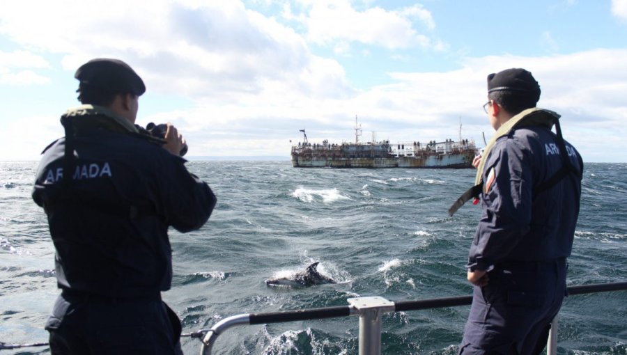 Refuerzan vigilancia al tránsito de flotas internacionales por la Zona Económica Exclusiva de Chile