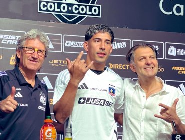 Salomón Rodríguez fue presentado como refuerzo de Colo-Colo: "Agradecido por esta oportunidad, la estaba esperando hace mucho"