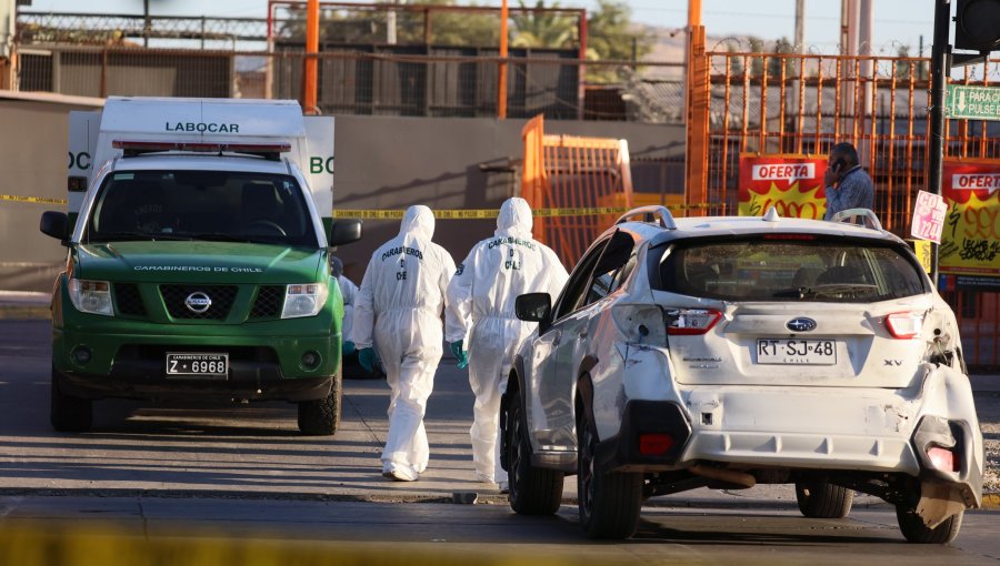 Delincuentes intentan robar cajero automático en Pudahuel: fallan y se dan a la fuga en automóvil a disparos