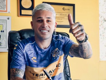 El uruguayo Diego Hernández y su fichaje en Everton: "Voy a aprovecharlo al máximo"