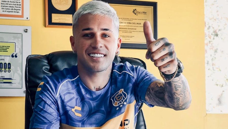 El uruguayo Diego Hernández y su fichaje en Everton: "Voy a aprovecharlo al máximo"