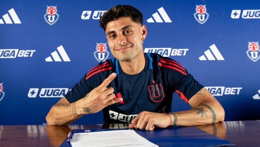 U. de Chile oficializó el fichaje de Javier Altamirano para potenciar el mediocampo en esta temporada