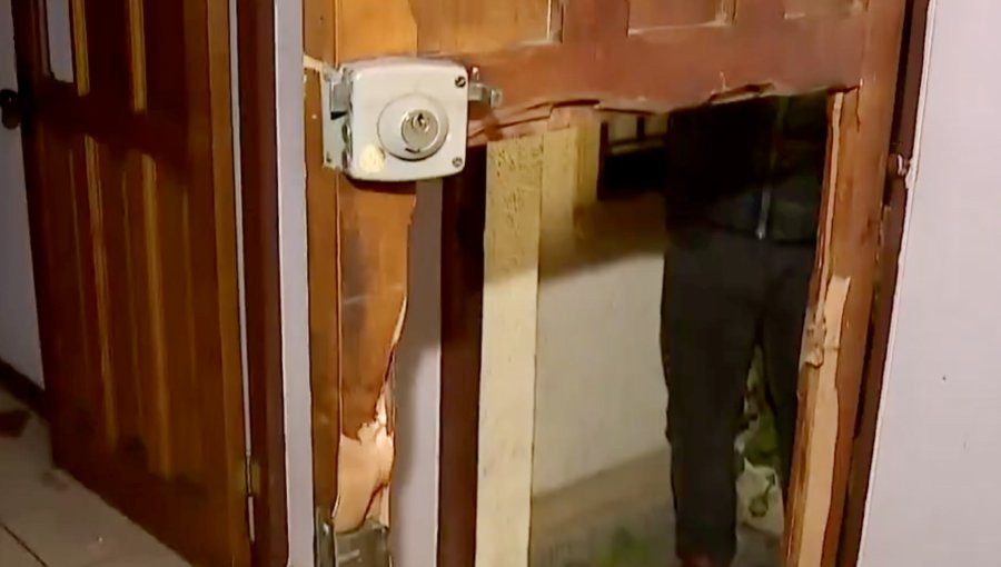 Pareja de adultos mayores fue víctima de violento turbazo en su domicilio en Conchalí