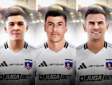 Colo-Colo oficializó los fichajes de Víctor Felipe Méndez, Tomás Alarcón y Sebastián Vegas