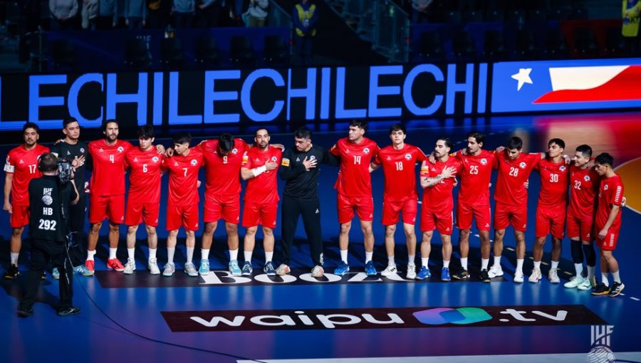 Selección chilena de balonmano cayó ajustadamente ante Brasil en su debut en la main round del Mundial