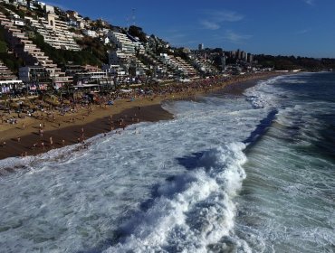 Anuncian nuevo episodio de marejadas en la región de Valparaíso: es el cuarto aviso del año