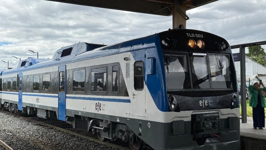 Después de 18 años vuelve el tren a Puerto Montt: "Viene para quedarse"