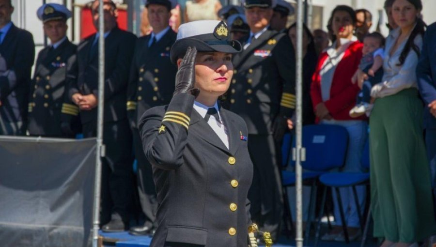 Hito histórico en la Armada: Asumió primera mujer como capitán de Puerto