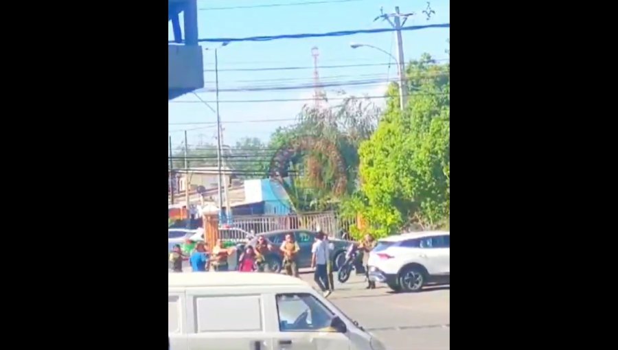 Carabineros disparan a ciudadano estadounidense que intentó agredirlos con un arma blanca en Rancagua