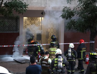 Intento de robo de cables provocó emergencia que obligó a evacuar a 30 familias en Santiago