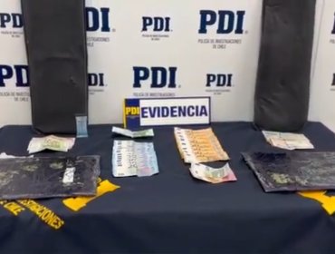 Ciudadano colombiano fue detenido en el aeropuerto de Santiago por ocultar más de tres kilos de cocaína en su equipaje