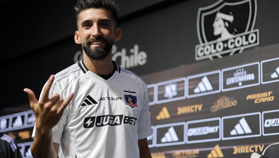 Emiliano Amor disfruta su regreso a Colo-Colo como sexto refuerzo: "Estoy muy feliz, quería estar acá"