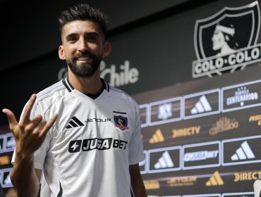 Emiliano Amor disfruta su regreso a Colo-Colo como sexto refuerzo: "Estoy muy feliz, quería estar acá"