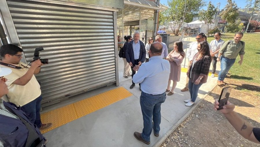 Dan inicio a marcha blanca de ascensores de proyecto de accesibilidad universal en la estación Villa Alemana