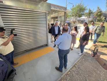 Dan inicio a marcha blanca de ascensores de proyecto de accesibilidad universal en la estación Villa Alemana