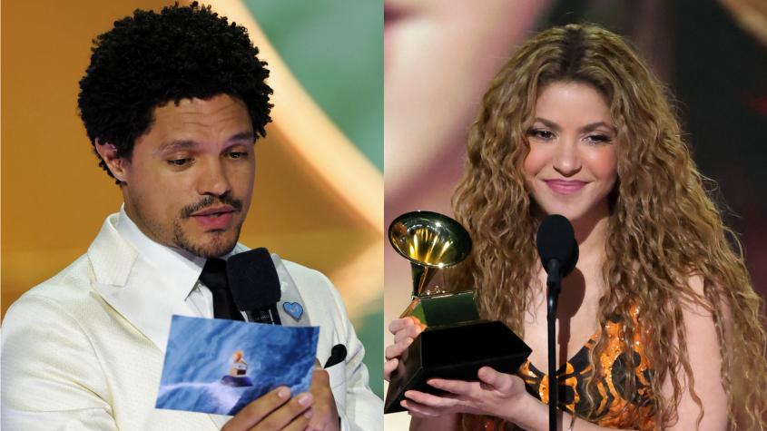 El desubicado comentario a Shakira por parte de Trevor Noah en los Grammy: generó indignación en redes sociales