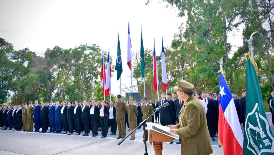 Cerca de 700 jóvenes ingresaron a la Escuela de Formación de Carabineros en Cerrillos