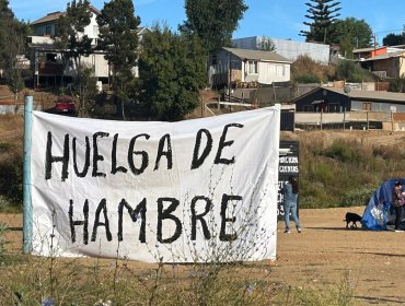 Parte huelga de hambre de damnificados por megaincendio de Viña del Mar