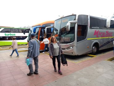 Viña del Mar concentra el 25% de los reclamos ante Sernac por falta de puntualidad y cancelaciones de viajes en buses interurbanos