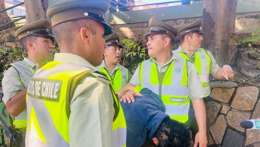 Durante lanzamiento del plan «Verano Seguro»: Detienen a hombre que intentó darse a la fuga de control policial en Viña del Mar