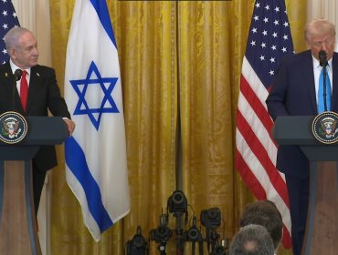 Trump afirma que Estados Unidos "se hará cargo" de la franja de Gaza y Netanyahu dice que "vale la pena"