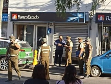 Asociación de Bancos expresa “preocupación” por asalto en sucursal de Putaendo y llama a "redoblar esfuerzos" en materia de seguridad