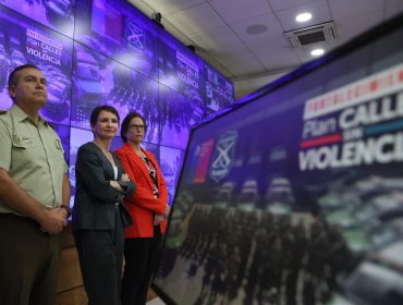 Gobierno presenta reforzamiento del plan «Calles Sin Violencia»: sectores a intervenir serán los "priorizados" y "focalizados"