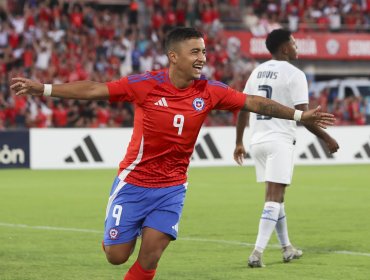 Guerra y su súper debut goleador con la Roja: "Me motiva para seguir adelante"