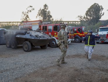 Confirman 14 detenidos por incendios y renuevan toque de queda en La Araucanía