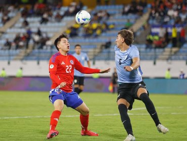 Chile sumó su primer punto en el hexagonal del Sudamericano sub-20 al empatar con Uruguay