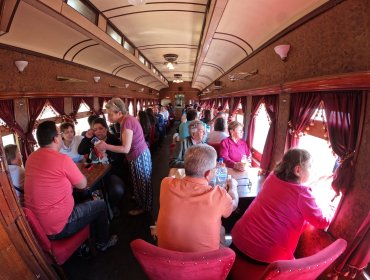 Tren del Recuerdo realizará un nuevo viaje desde la estación Limache hasta Ritoque el sábado 22 de febrero