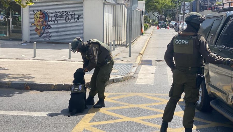 Descartan presencia de artefacto explosivo al interior de una sucursal bancaria en Viña del Mar