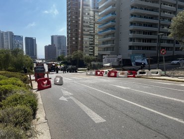 Bomberos despacha unidades debido al escape de gas desde una matriz en Concón