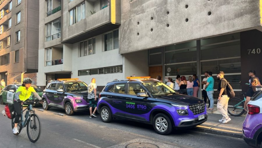 Niño de 4 años muere tras caer desde el piso 12 de un edificio en pleno centro de Santiago