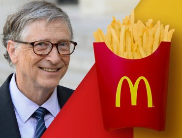 Bill Gates asegura que posee la "McGold Card", la tarjeta que le facilitó McDonalds para comer gratis en todo el mundo