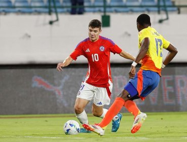 Chile cae ante Colombia y suma su tercera derrota en el hexagonal final del Sudamericano sub-20