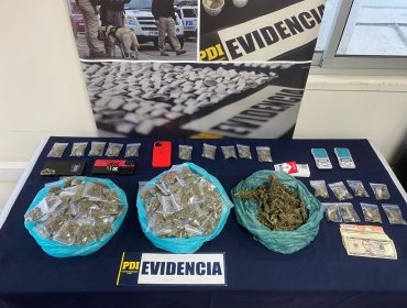 Se repite el modus operandi en balnearios: Detienen a banda santiaguina que vendía droga vía "delivery" en El Quisco