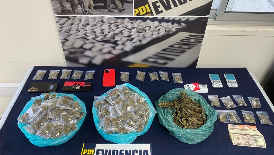 Se repite el modus operandi en balnearios: Detienen a banda santiaguina que vendía droga vía "delivery" en El Quisco