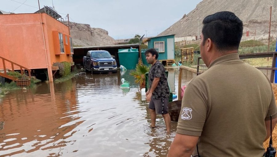 Senapred activa la mensajería SAE y solicita evacuar la ribera del río Loa por desborde