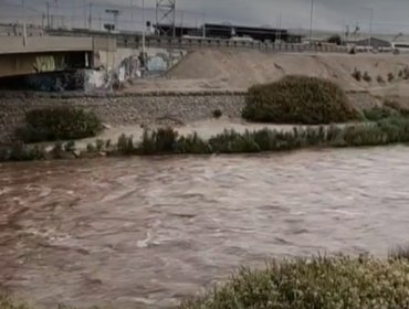 Tras la crecida del río Loa 65 personas fueron evacuadas en Calama