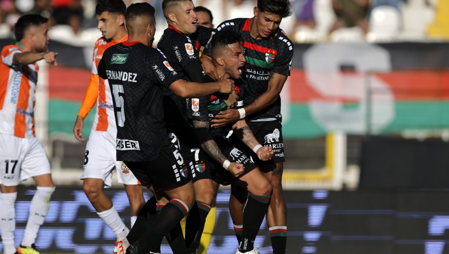 Palestino debutó en la Liga de Primera con triunfo trabajado sobre Cobresal