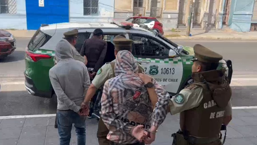 "Ronda impacto" contra asaltos a turistas en Valparaíso culminó con 12 detenidos