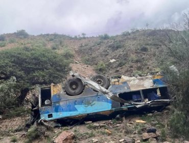 Accidente de bus que cayó por un barranco en Bolivia deja a 31 fallecidos y 15 personas heridas