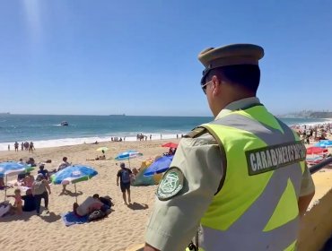 Plan «Verano Seguro» deja cerca de 6 mil detenidos y más de media tonelada de drogas decomisada en la región de Valparaíso