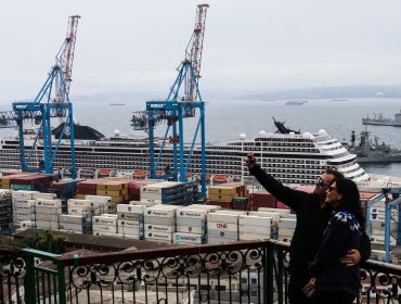 Más de 6.500 pasajeros llegaron en cruceros al Terminal Pacífico Sur Valparaíso en el mes de febrero