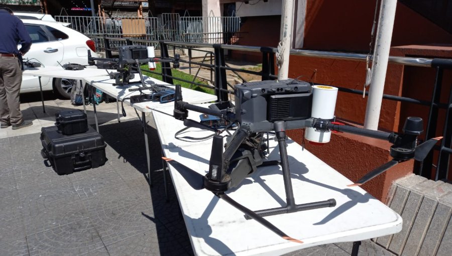 Autoridades apuestan sus fichas en Programa de Televigilancia con drones para disuadir la ocurrencia de delitos en la V Región