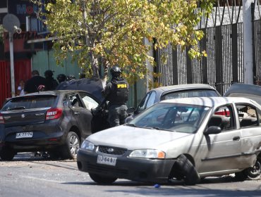 Un muerto y dos heridos a bala en confuso accidente de tránsito en Pedro Aguirre Cerda