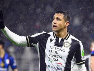 Medios italianos destacaron el trabajo en la cancha de Alexis Sánchez en triunfo de Udinese