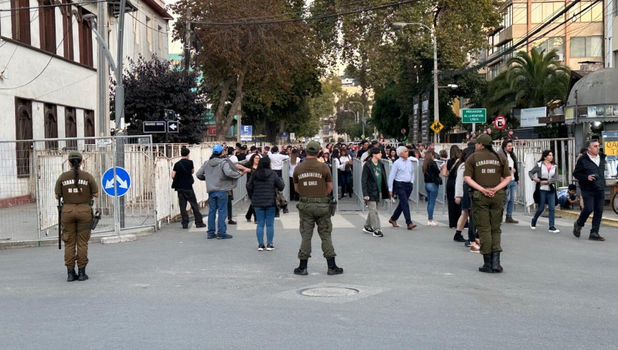 Refuerzan anillos de seguridad y despliegues contra el comercio ilegal en el entorno de la Quinta Vergara por el Festival de Viña